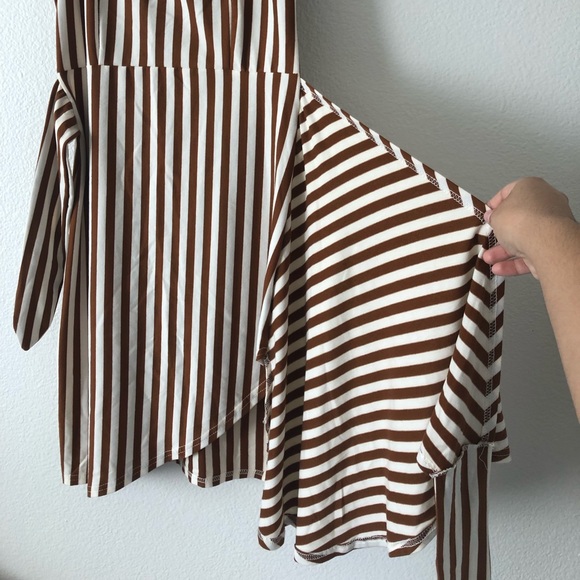 Striped Mini Summer Dress - Picture 4 of 8